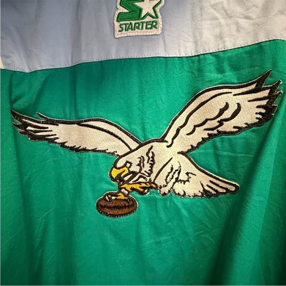 Philadelphia Eagles Pullover Jacket - image 8